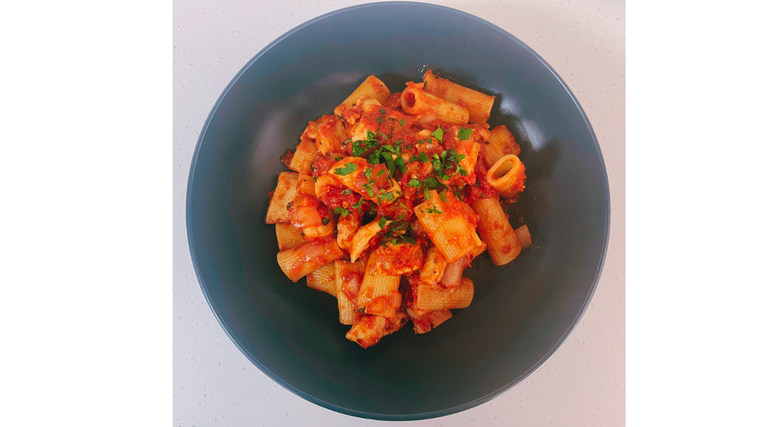 Spicy Chicken Arrabbiata (Quick & Easy)